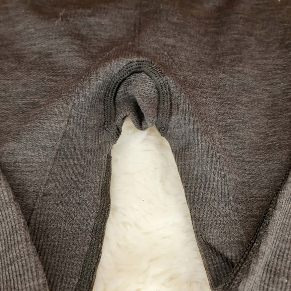 Lululemon Ebb and Flow Crop Charcoal Gray Size 4 - Picture 6 of 14